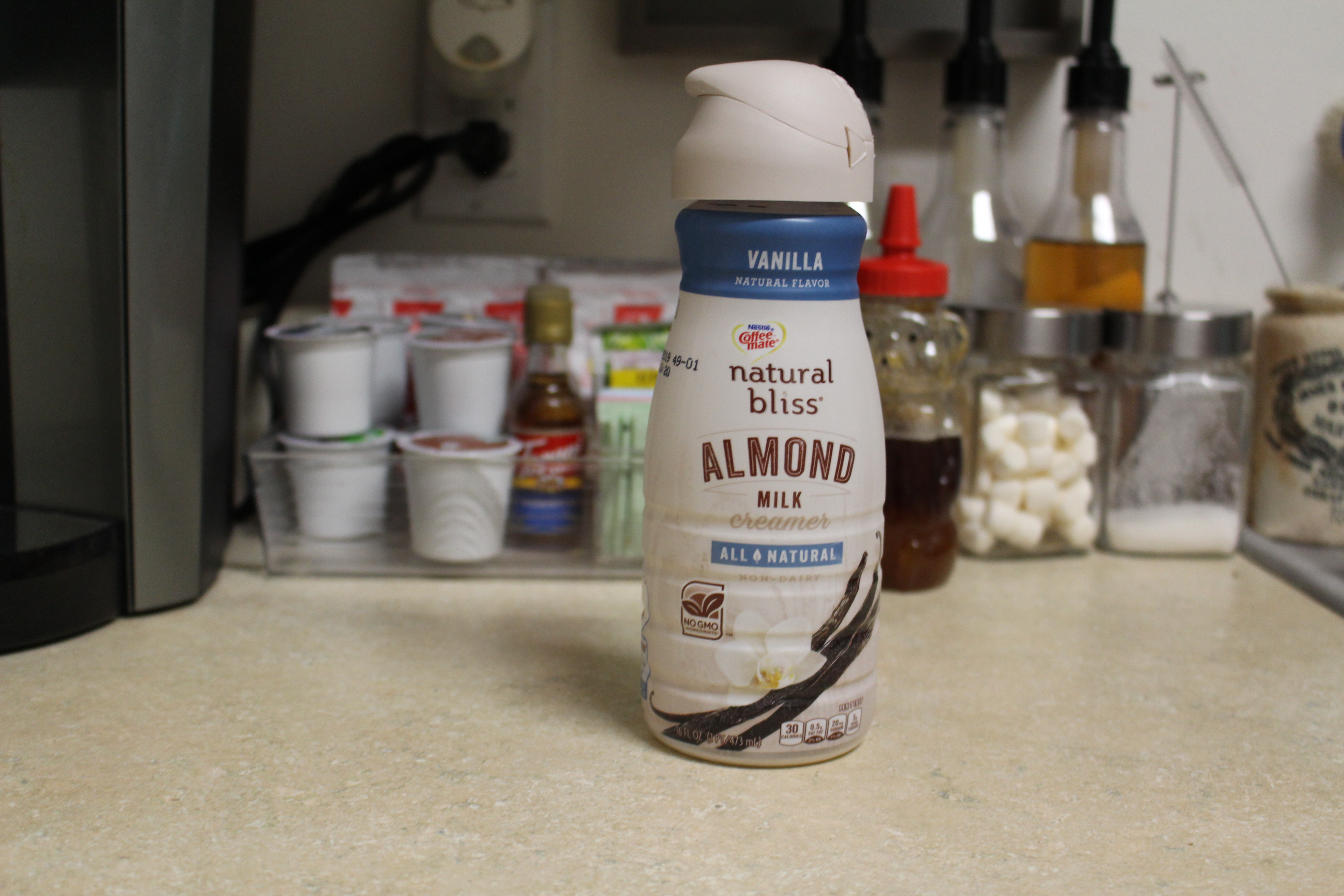 coffee creamer almond milk